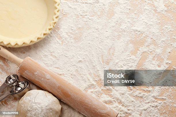 Making A Pie Stock Photo - Download Image Now - Baking, Blank, Cooking