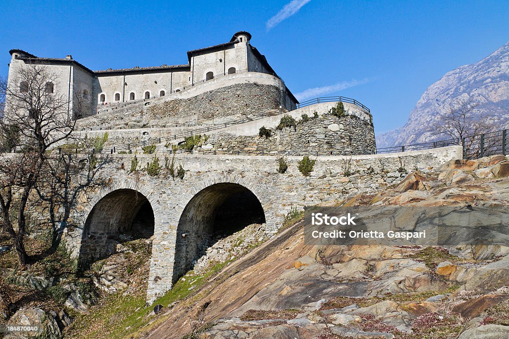 Bard-Festung, Aosta-Tal - Lizenzfrei Aostatal Stock-Foto