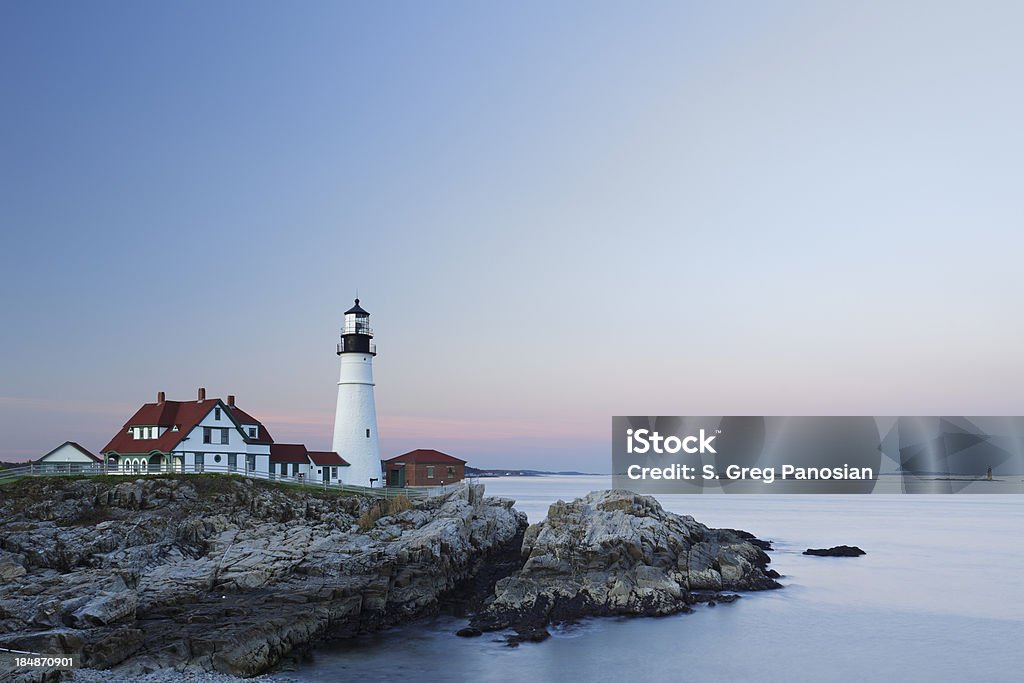 Faro di Portland Head - Foto stock royalty-free di Faro