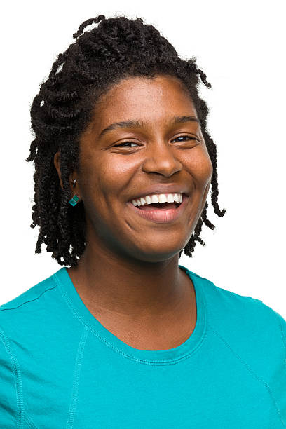 istock Laughing Woman Headshot 184871161