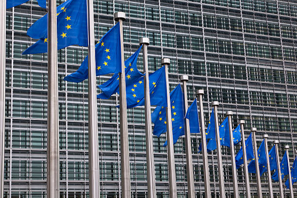 istock european union flags in brussels 184871270