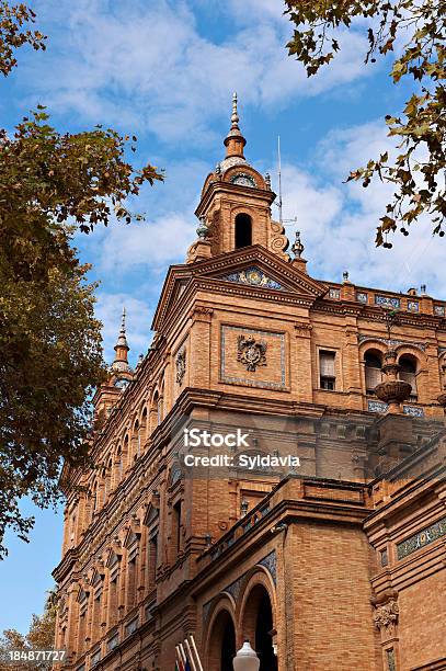 Espanhol Edifício Sevilha - Fotografias de stock e mais imagens de Andaluzia - Andaluzia, Antigo, Ao Ar Livre