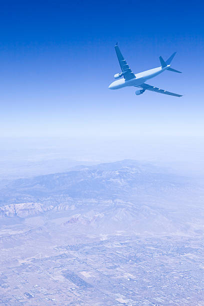 istock airplane in the mid-air 184871798