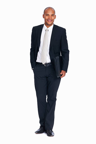 istock African American male executive with folder 184872036
