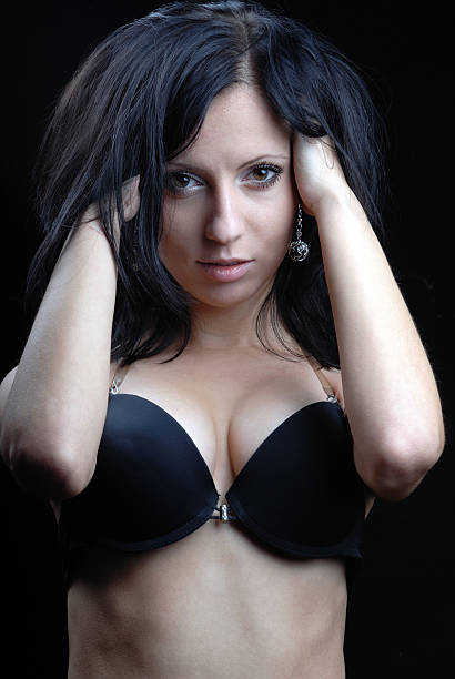 istock Busty Brunette Girl 184872429