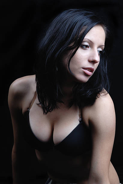 istock Busty Brunette Girl 184872441