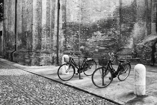 Two Old Bicycle