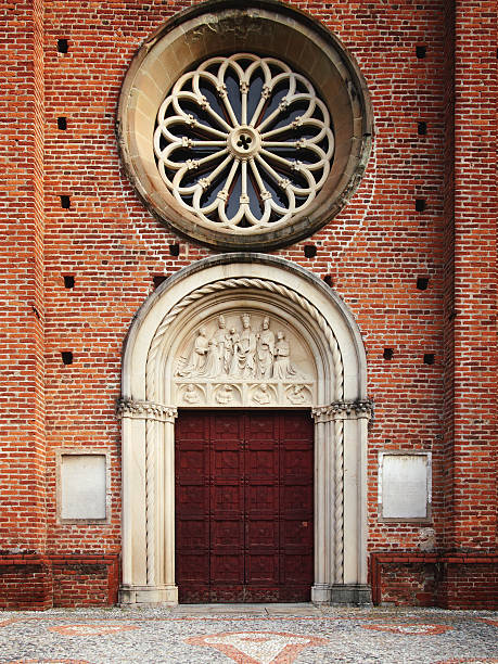 istock Church Front Door. Color Image 184872800