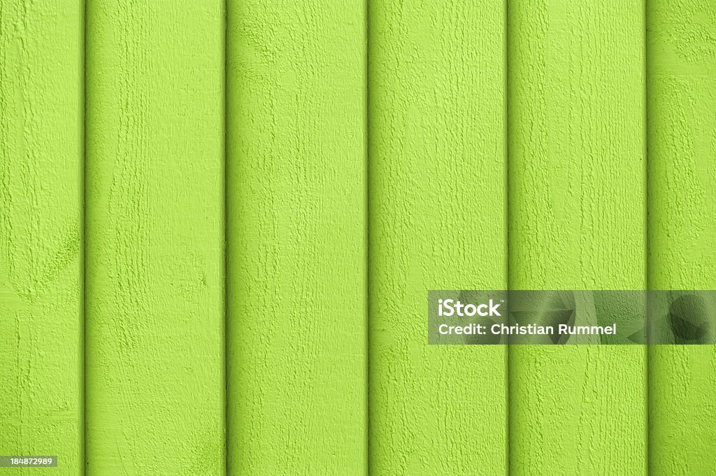 Moldura completa vista de tinta verde em parede de Madeira - Royalty-free Abstrato Foto de stock