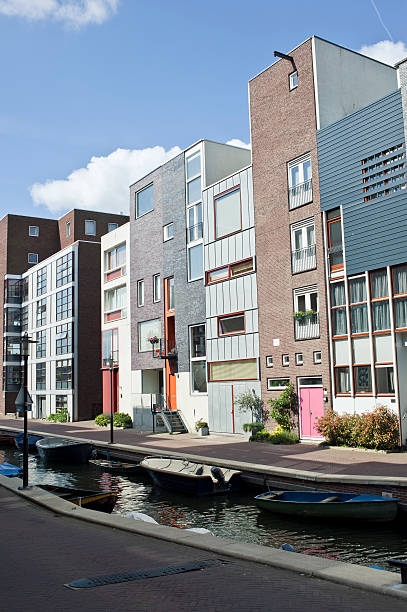 istock Street With Canal In Borneo District, Amsterdam 184873009