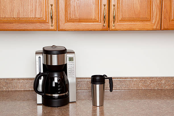 istock Coffee Maker and Travel Mug 184873770