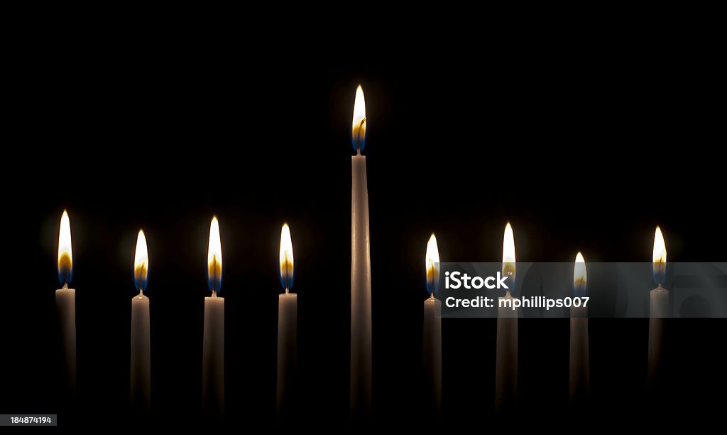 Menorah - Foto stock royalty-free di Hanukkah