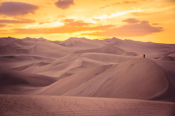 istock Golden Hour at Ica Desert - Peru 1848748199