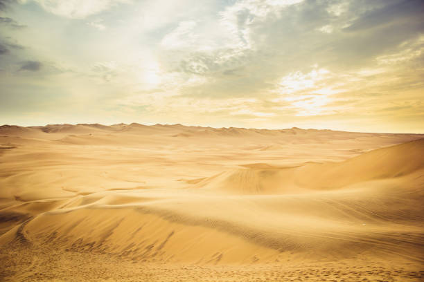 istock Golden Hour at Ica Desert - Peru 1848748838