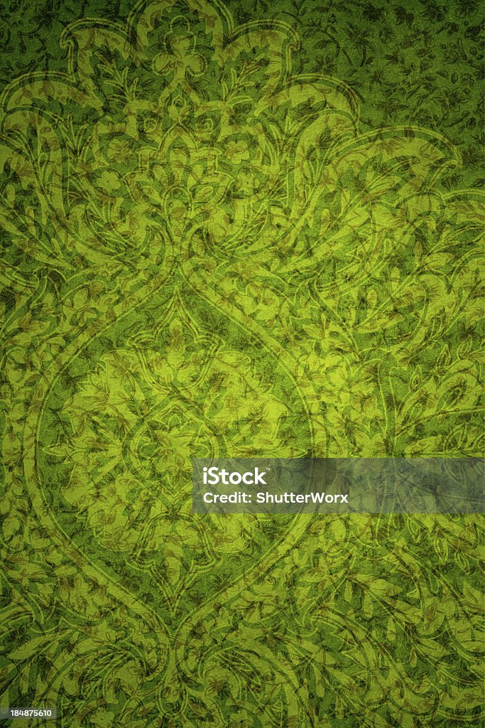 緑のヴィンテージの抽象的な背景 - 布のロイヤリティフリーストックフォト
