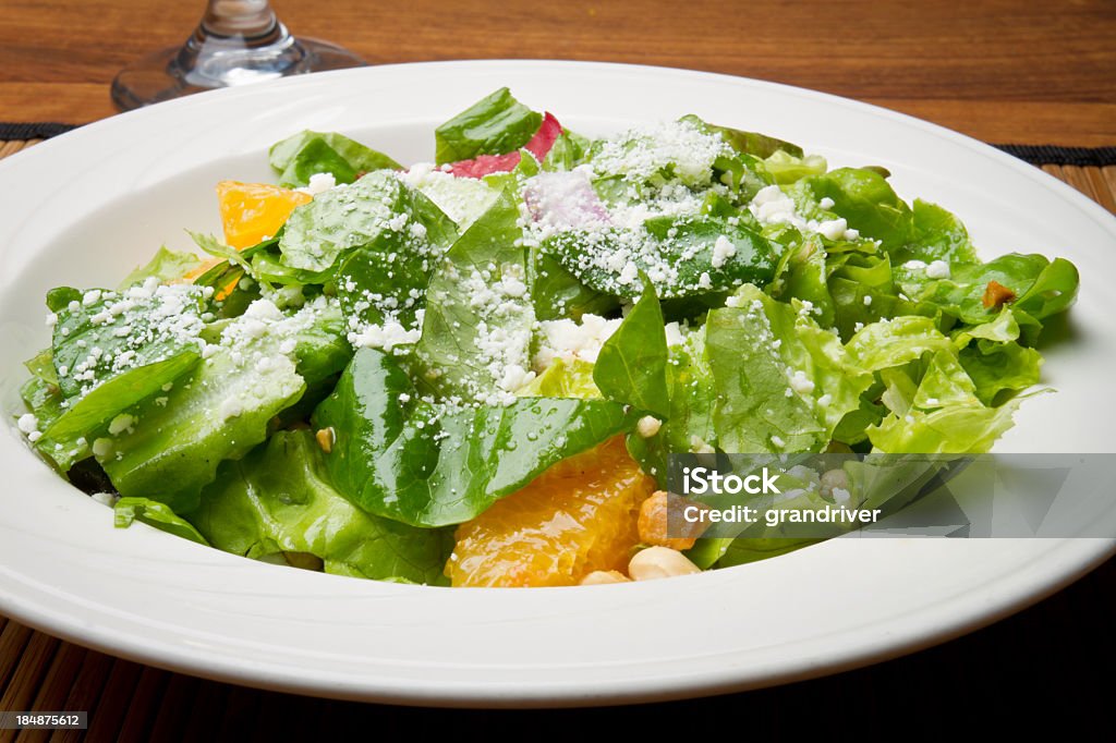 Gemischtem grünem Salat - Lizenzfrei Fotografie Stock-Foto