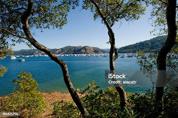 Houseboats El Lago Oroville California Foto de stock y más banco de imágenes de Lago Oroville - Lago Oroville, California, Actividades recreativas