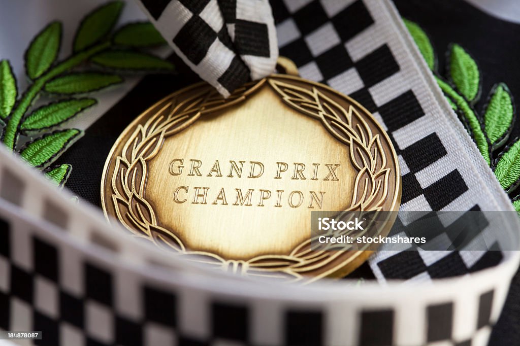 Grand Prix Champion - Zbiór zdjęć royalty-free (Trofeum)