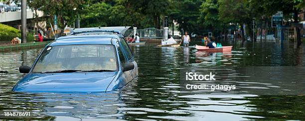 Flood Stock Photo - Download Image Now - Flood, Natural Disaster, Car