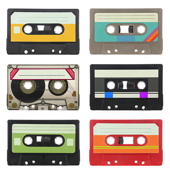 les cassettes audio - cassette audio photos et images de collection