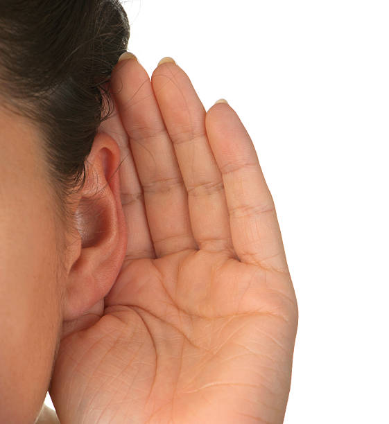 istock Woman listening 184879826