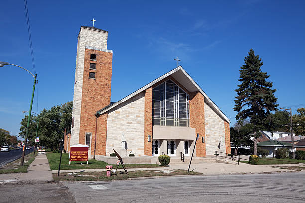 istock Saints Peter and Paul Catholic Church in West Pullman, Chicago 184879894