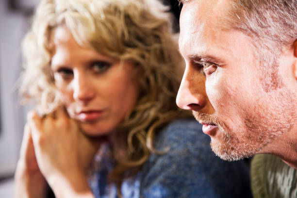 istock Close up of couple, focus on man 184880235