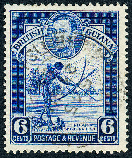 istock British Guiana Stamp 184880361