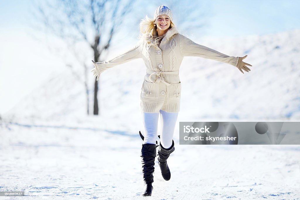 Corridas de inverno. - Foto de stock de Adolescente royalty-free