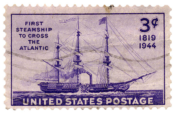 istock Savannah: First Steamship to Cross the Atlantic Postage Stamp 184880848