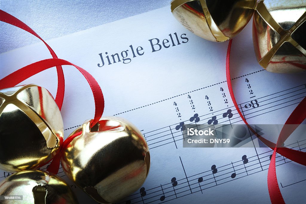 Jingle Bells - Foto stock royalty-free di Campana