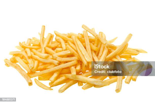 Photo libre de droit de Pommes Frites banque d'images et plus d'images libres de droit de Objet ou sujet détouré - Objet ou sujet détouré, Pommes frites, Aliment