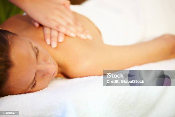 Back Massage Stock Photo - Download Image Now - Adult, Adults Only, Alternative Therapy