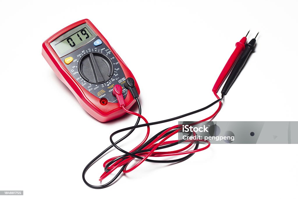 Multimeter - Foto de stock de Amperímetro royalty-free