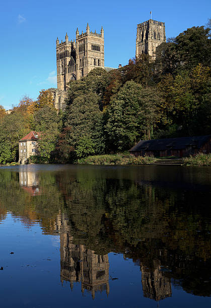 istock Durham Cathedral and the Old Fulling Mill 184882065