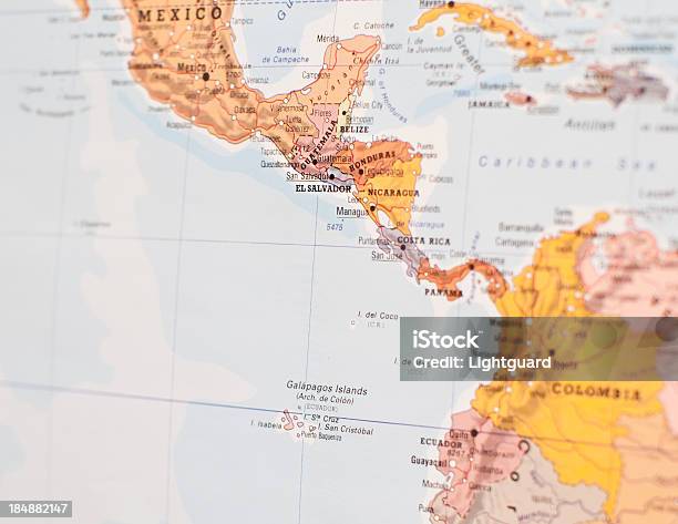 El 엘살바도르 지도에 대한 스톡 사진 및 기타 이미지 - 지도, 중앙 아메리카, 과테말라