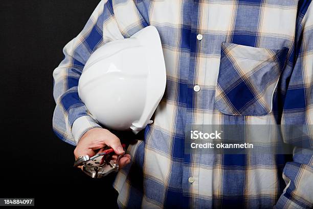 Worker Stock Photo - Download Image Now - Adult, Adults Only, Black Background