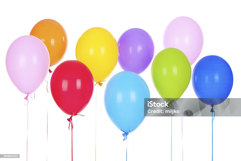 マルチカラーのブーケ baloons - 3Dのロイヤリティフリーストックフォト