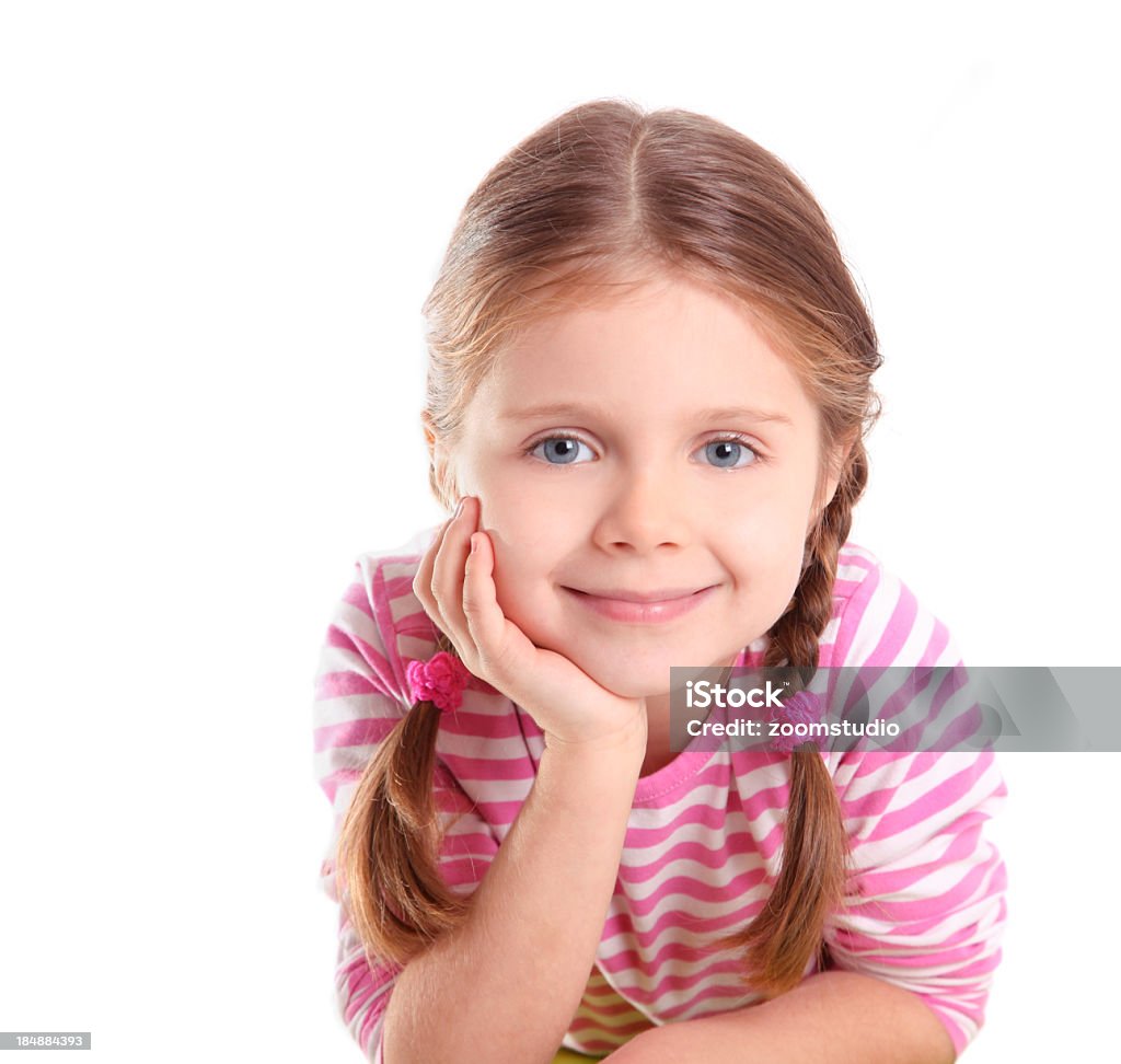 Niña feliz Sonriendo - Foto de stock de 4-5 años libre de derechos