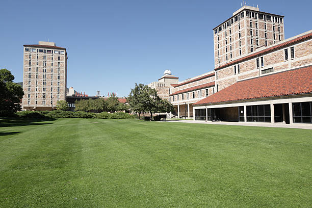 istock grassy area on the campus University of Colorado, Boulder 184884525