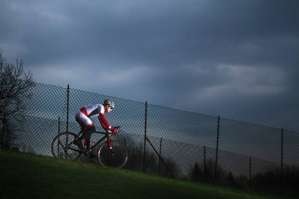 istock Athlete training for a cyclo-cross race. 184884534