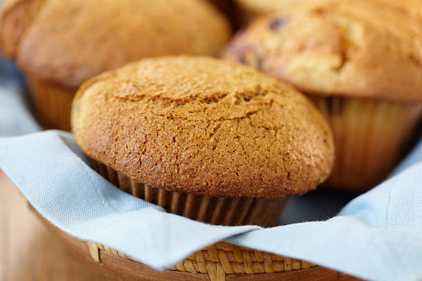 istock Basket of Muffins 184884861