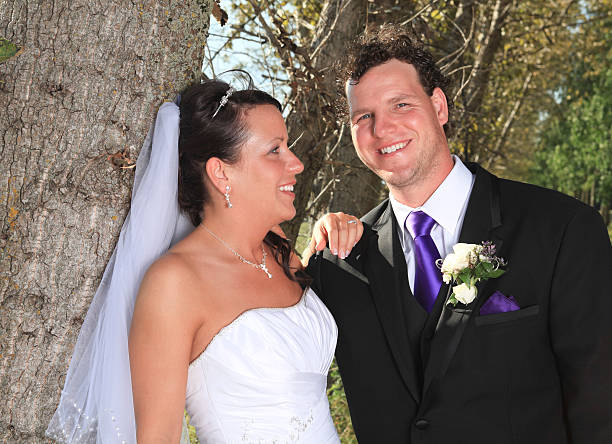istock Wonderful Wedding - Proud Couple 184885415