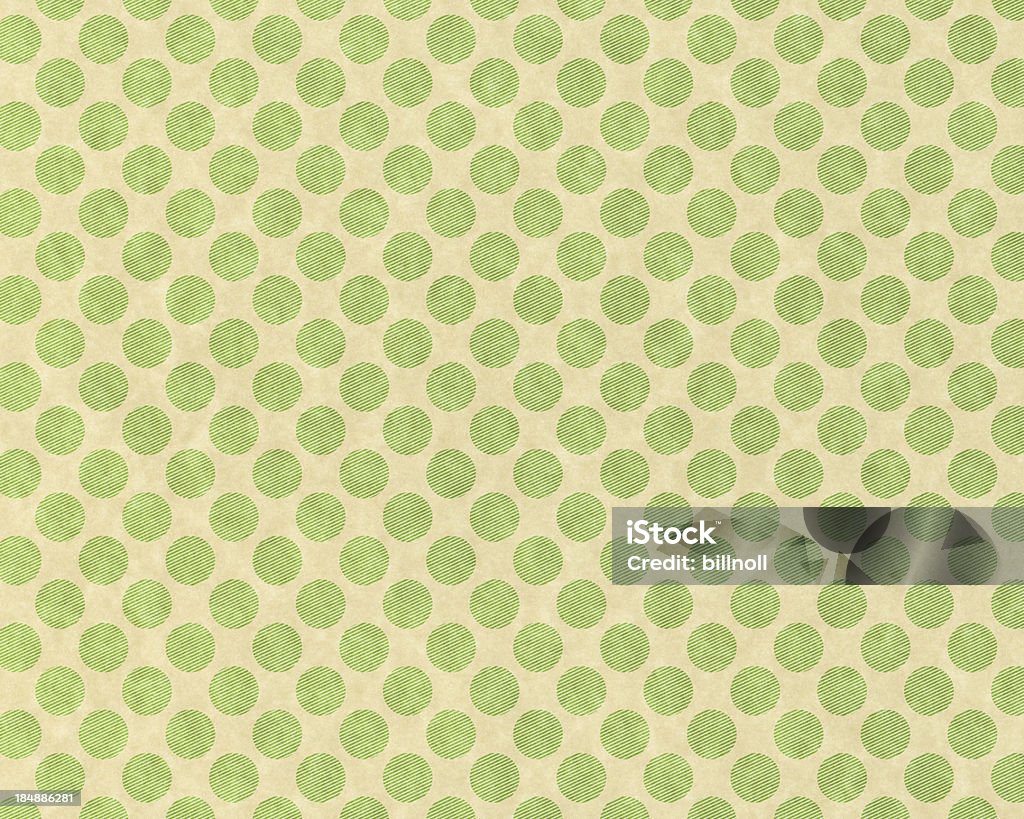 Papel texturizado com pontos verdes - Foto de stock de Amarelo royalty-free