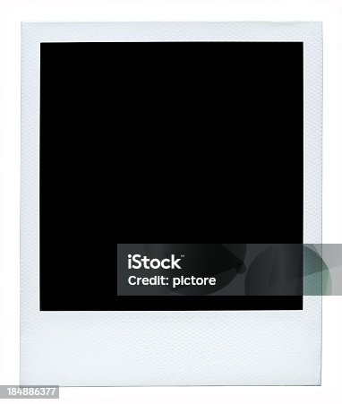 istock Blank photo (Authentic polaroid with lots of details) +54 Megapixels. 184886377