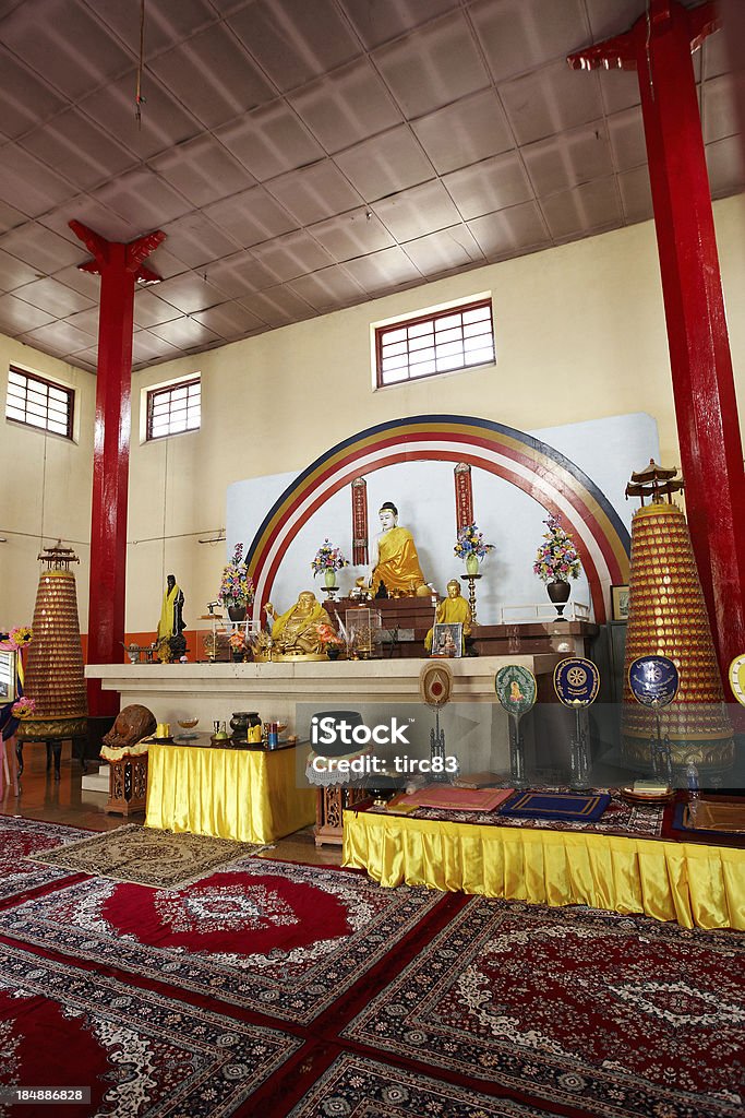 Buddhistische Tempel Einrichtung in Varanasi - Lizenzfrei Altar Stock-Foto