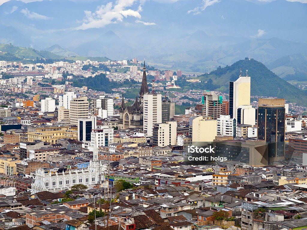 Manizales City View, Colombia Colombia Stock Photo
