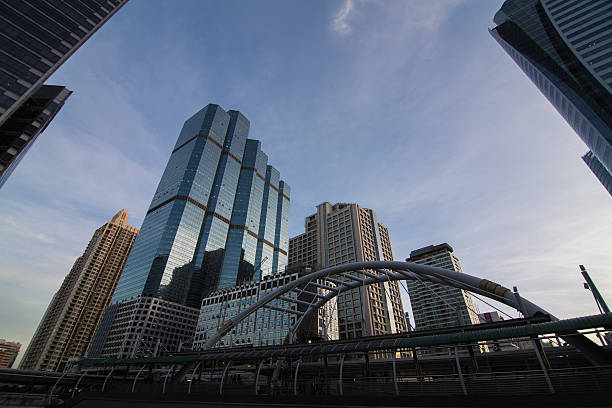 istock Sathon junction, Bangkok,Thailand 184893305