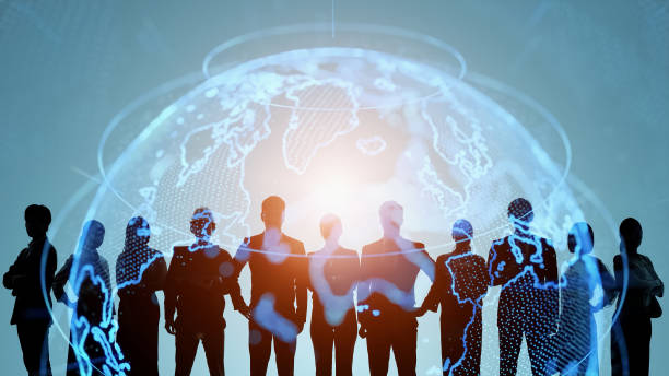 istock Environmental technology concept. Sustainable development goals. SDGs. Group of people. Human Resources. 1848992516