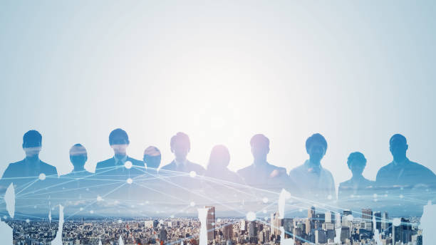 istock Environmental technology concept. Sustainable development goals. SDGs. Group of people. Human Resources. 1848993562